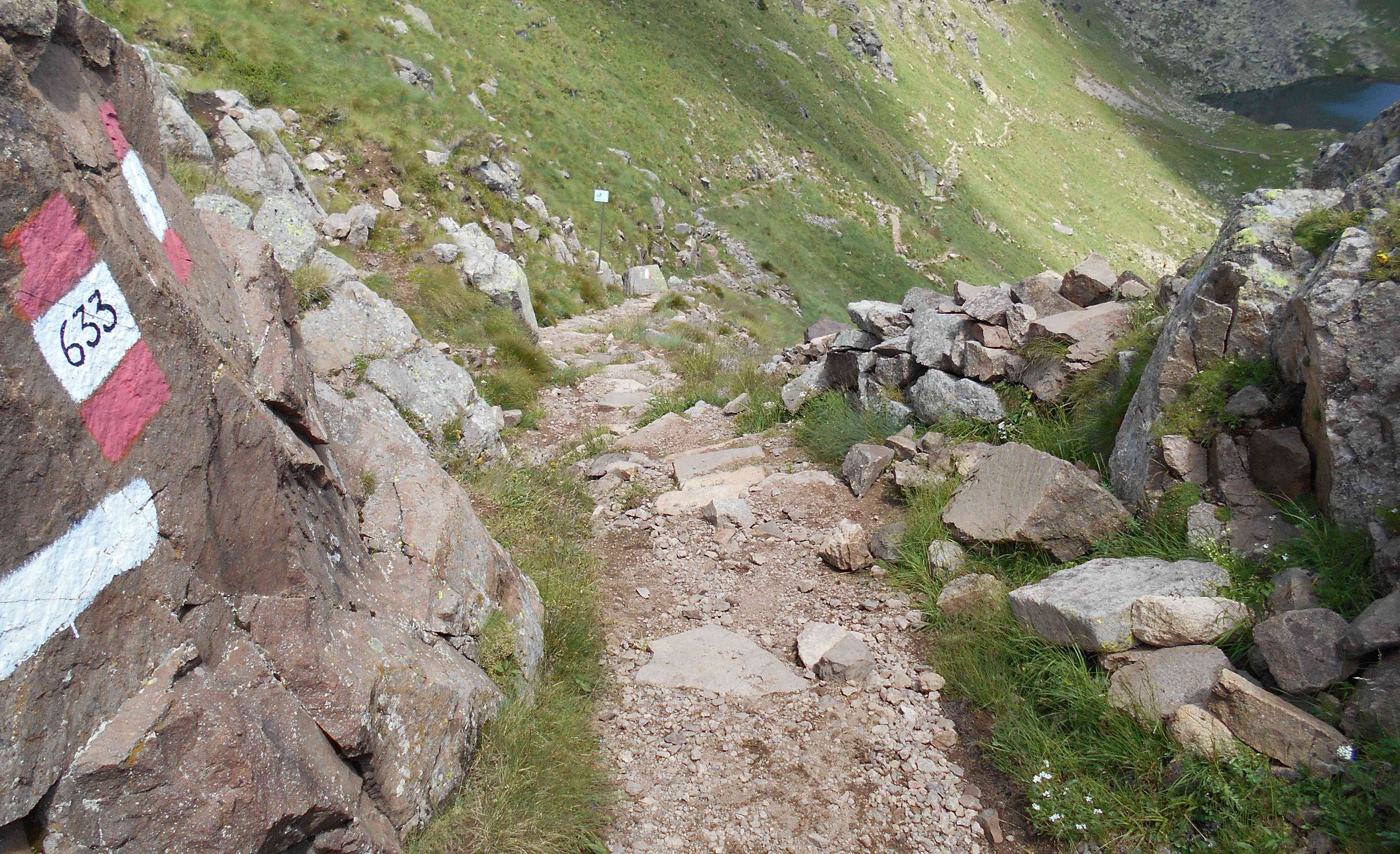 Dalla Forcella Bocche ai Laghi di Lusia... bel sentierino!