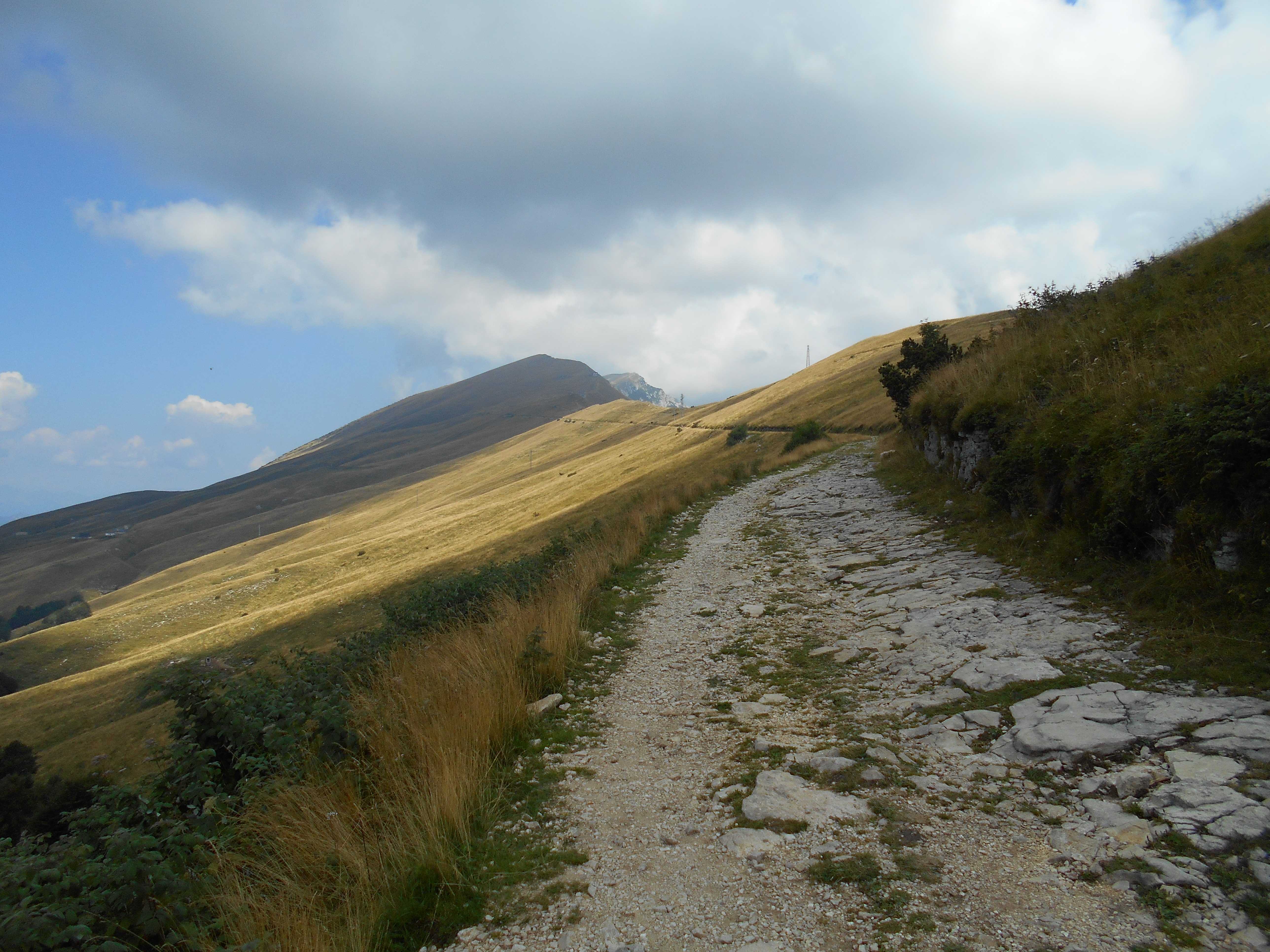 Sul crinale verso il il rifugio